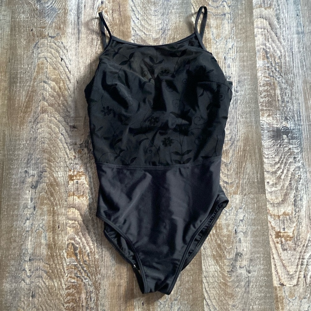 Christina | Mesh Floral One Piece Swimsuit